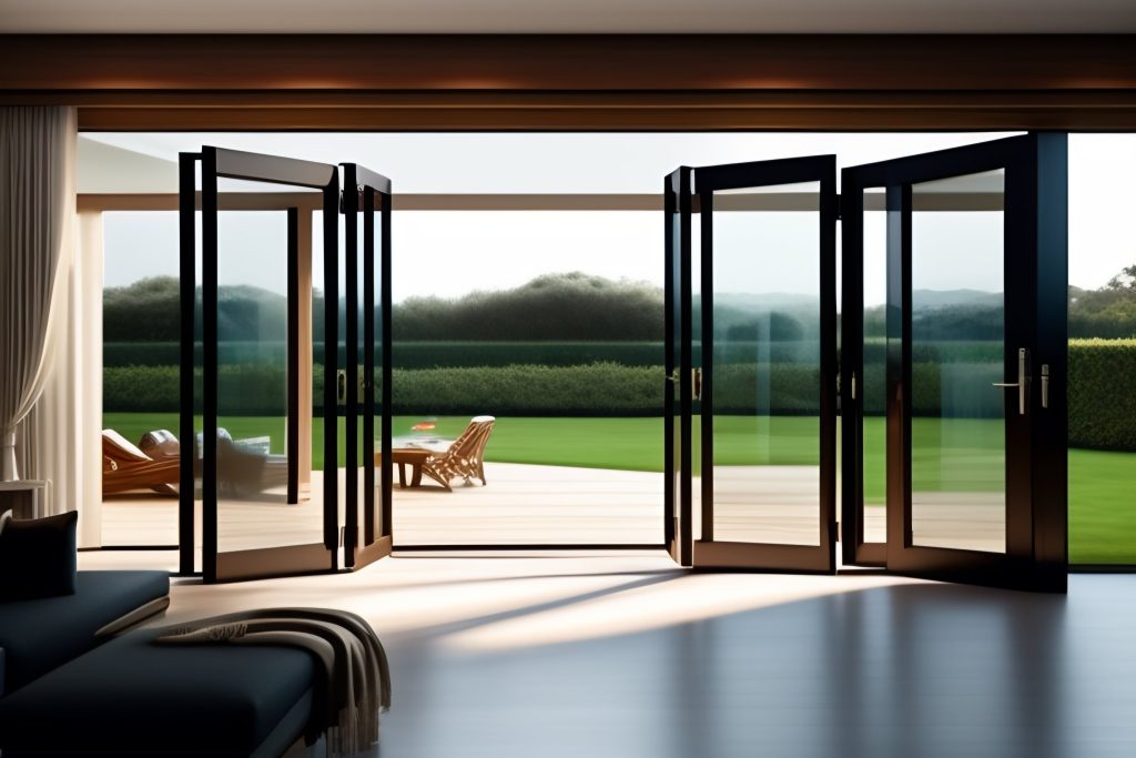 Design trends for ultra slim folding doors