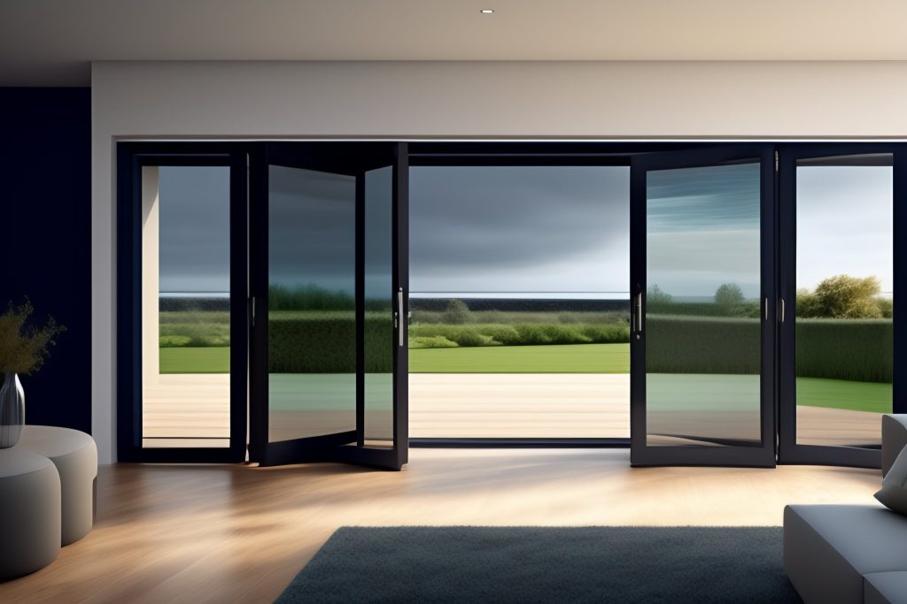 Ultra Slim Folding Doors Exploring