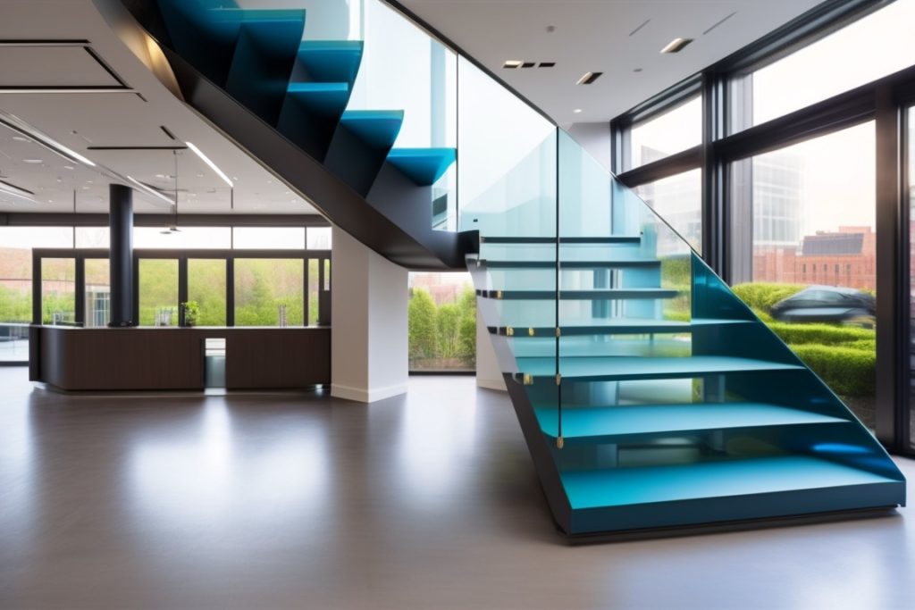 Glass Staircase