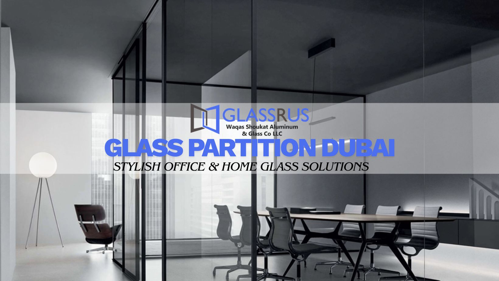 glass partition dubai