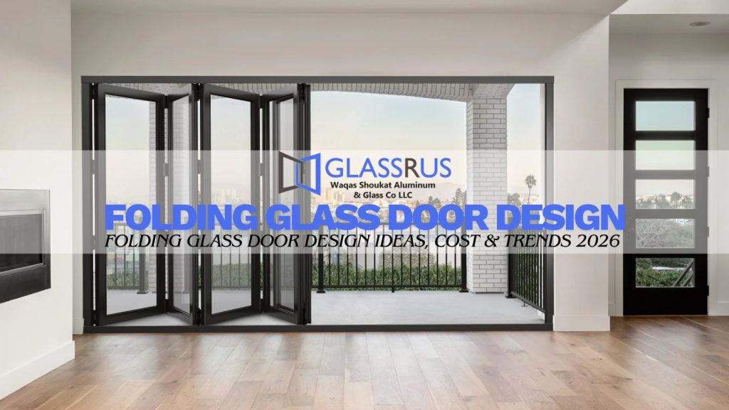 folding glass door design