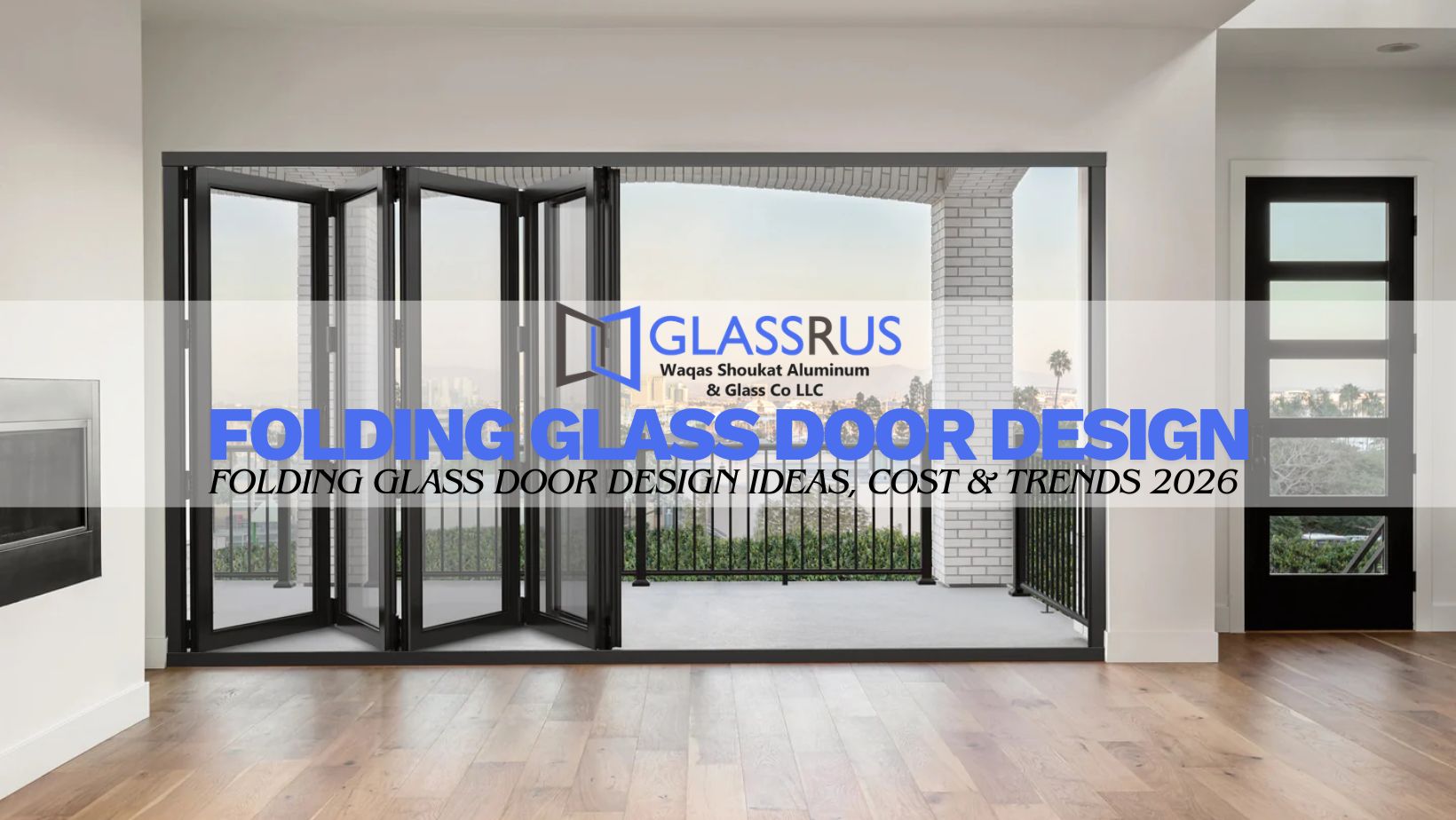 folding glass door design